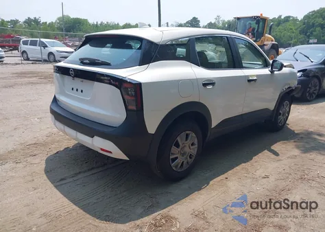 2025 Nissan Kicks S Fwd из США, поврежденный, VIN 3N8AP6BA4SL314785